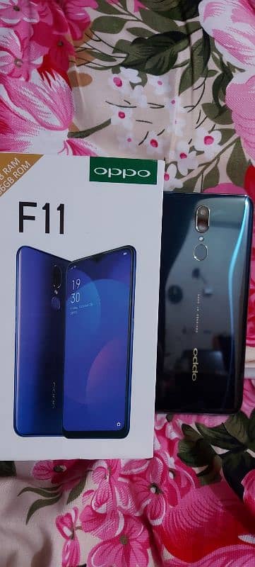 Oppo f11 256GB lush condition with box 0