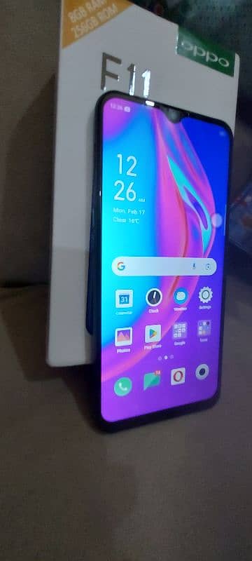 Oppo f11 256GB lush condition with box 4