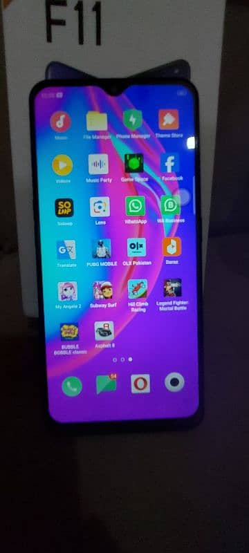 Oppo f11 256GB lush condition with box 6