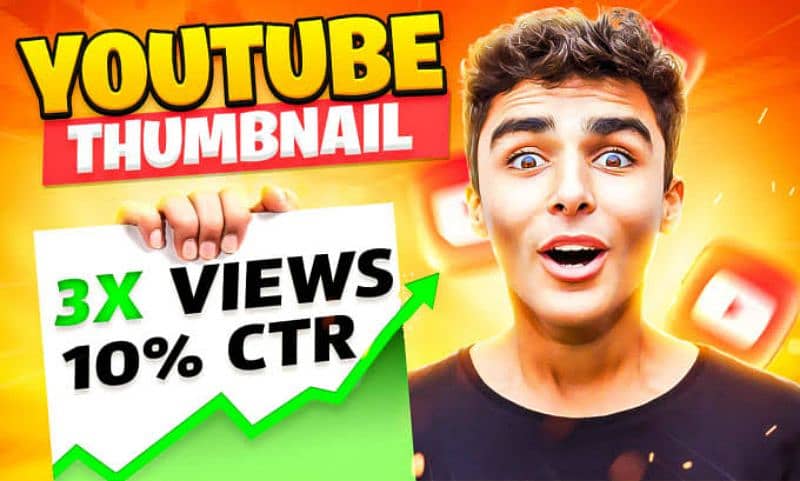 "Professional YouTube Thumbnails | Boost Clicks & Views " 1