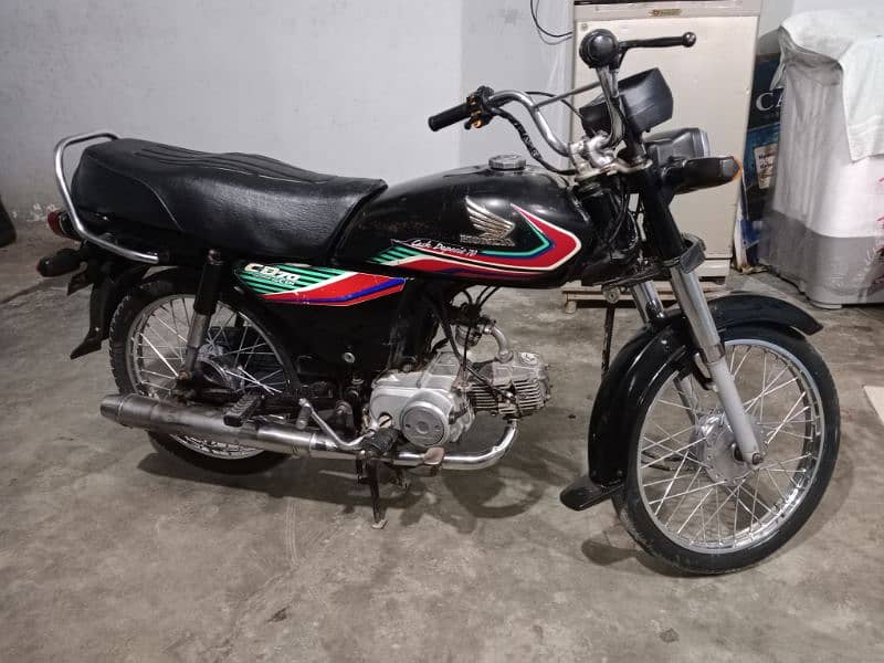 Honda CD 70 Modle 2017 Good Condition 0