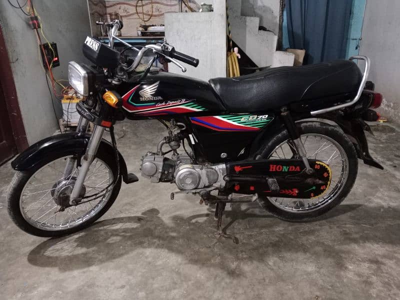 Honda CD 70 Modle 2017 Good Condition 1