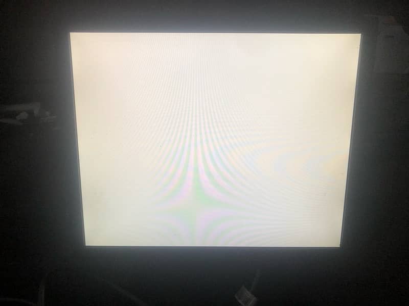 Dell E170SB LCD Monitor - 17" white screen read add 0