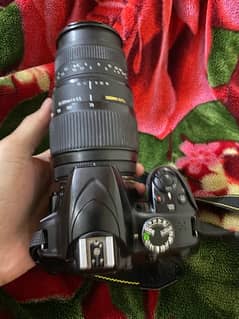 Nikon D3400 with Sigma DG 70-300mm lens