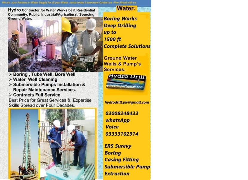 WATER WELL DRILLERS SUBMERSIBLE PUMPS 0