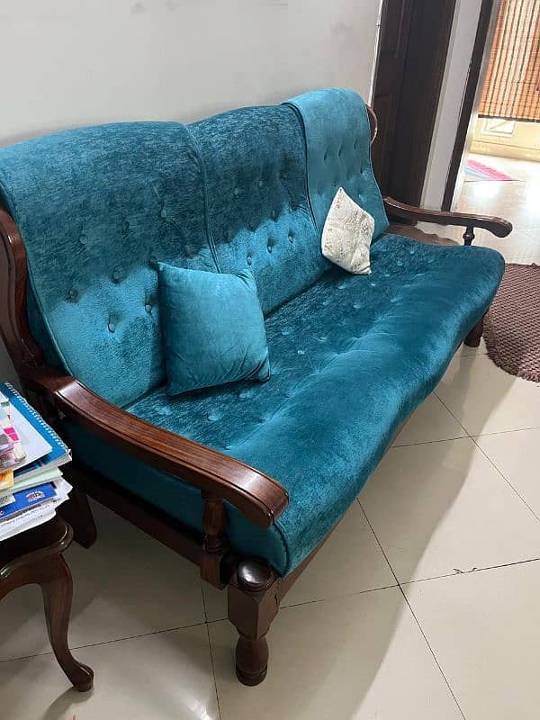 5 seater pure wood made sofa. Askari-X. 1