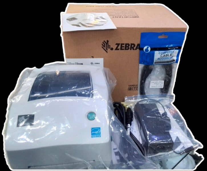 Zebra Label and Sticker Printer 7