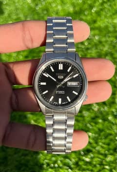 Seiko 5 Automatic Black Dial