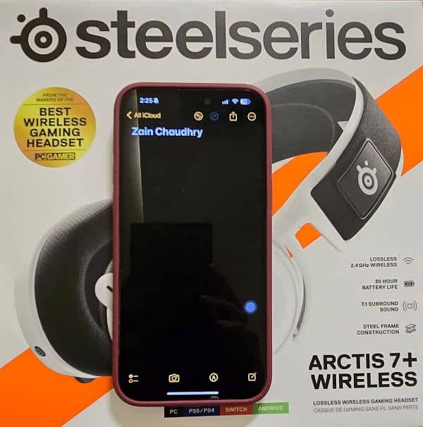 SteelSeries Arctis 7+ Wireless Gaming Headphones /10 condition 0