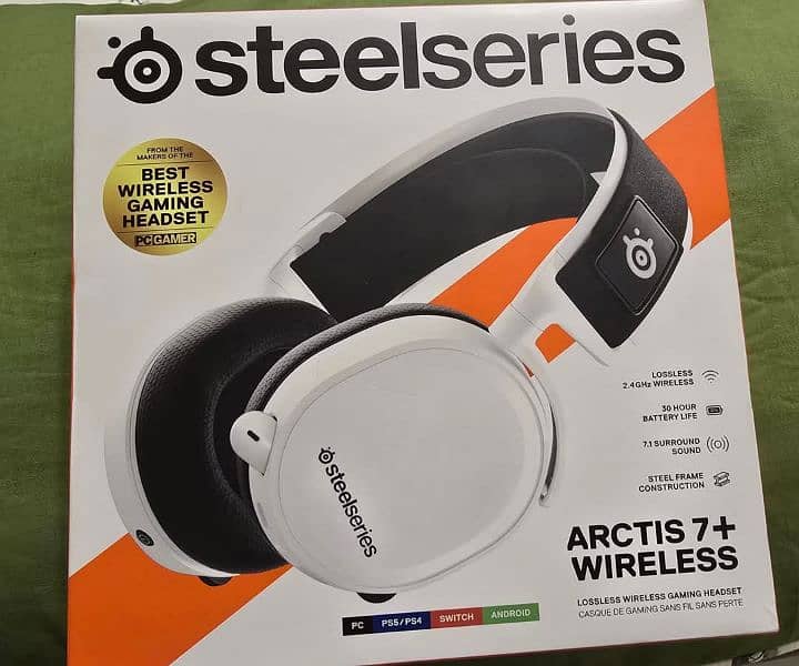 SteelSeries Arctis 7+ Wireless Gaming Headphones /10 condition 1