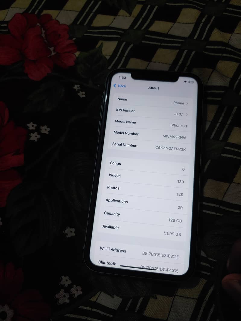 IPhone 11 NON PTA 128GB 1