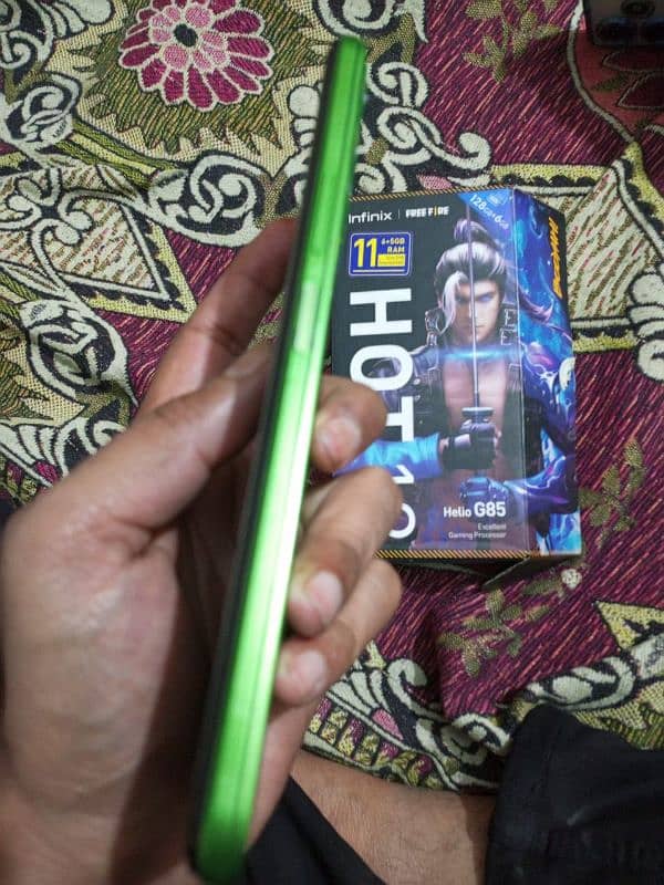 Infinix hot12/6gb/128gb PTA official with box charger/03082690223 2