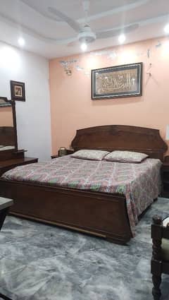 Wooden Bed Set Solid