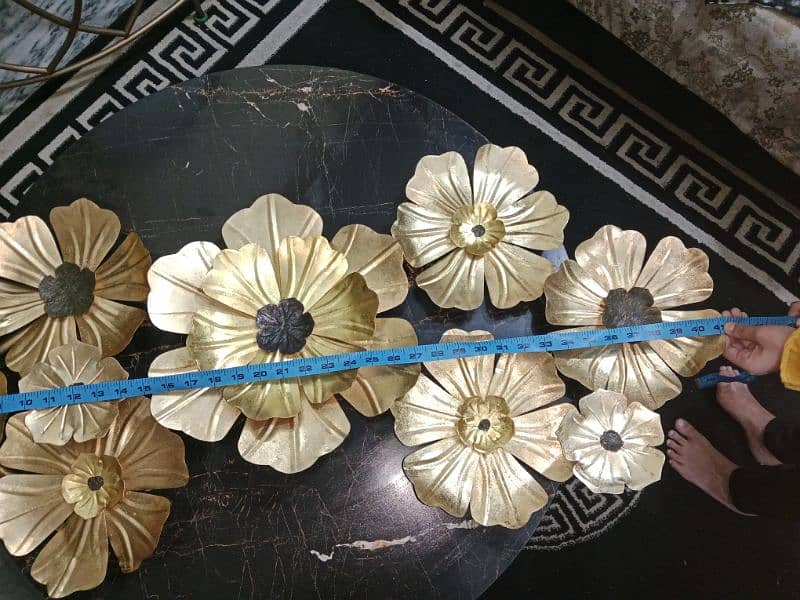 Wall hanging Metal flowers 10