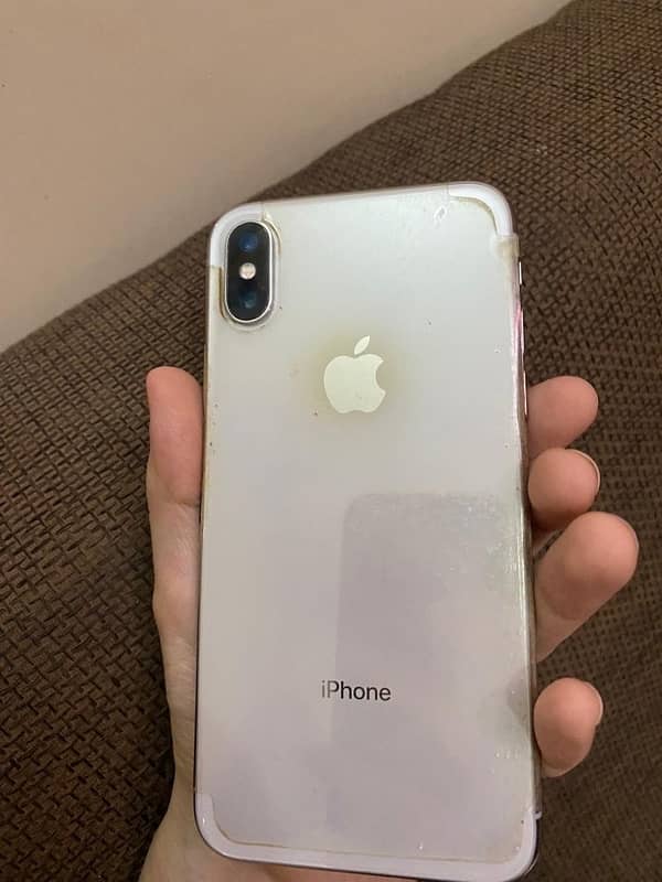 I phone X pta approved 256gb 7