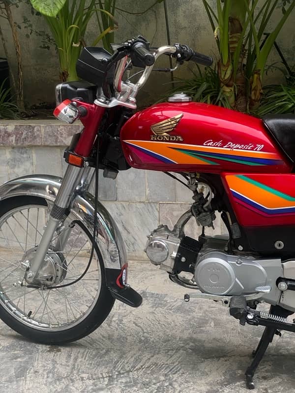 Honda CD70 (2012) Lush Condition like zero meter 1