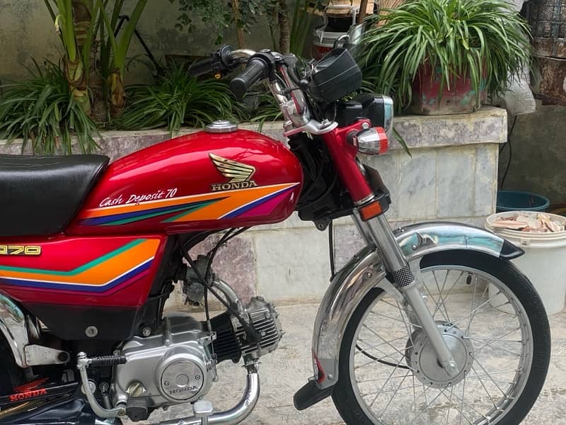 Honda CD70 (2012) Lush Condition like zero meter 6