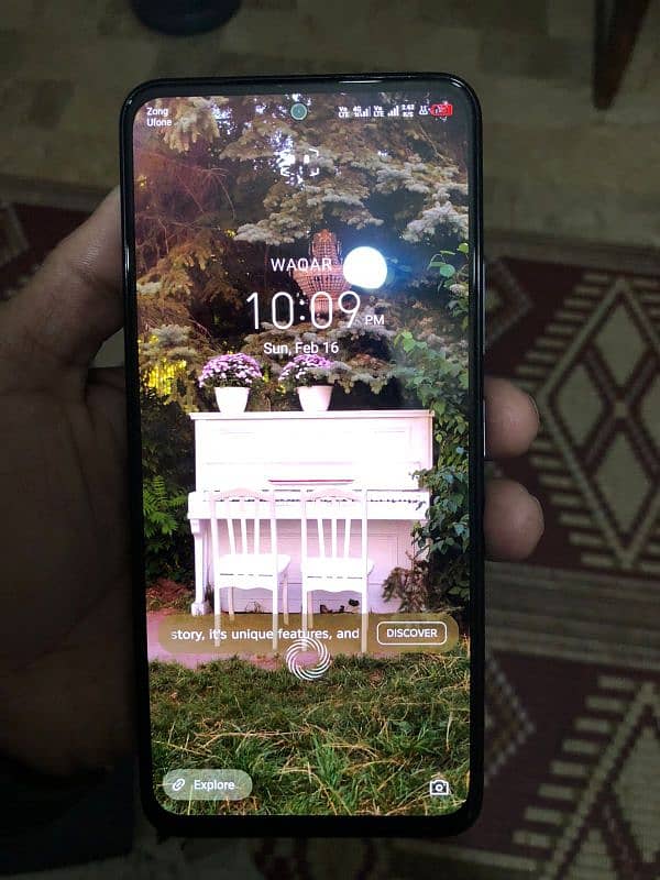 Infinix zero x pro 8+3 ram 128 gb memory 0