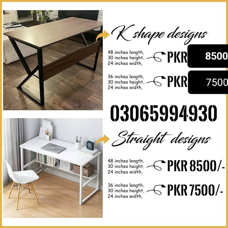 office table study desk table gaming workstations 1
