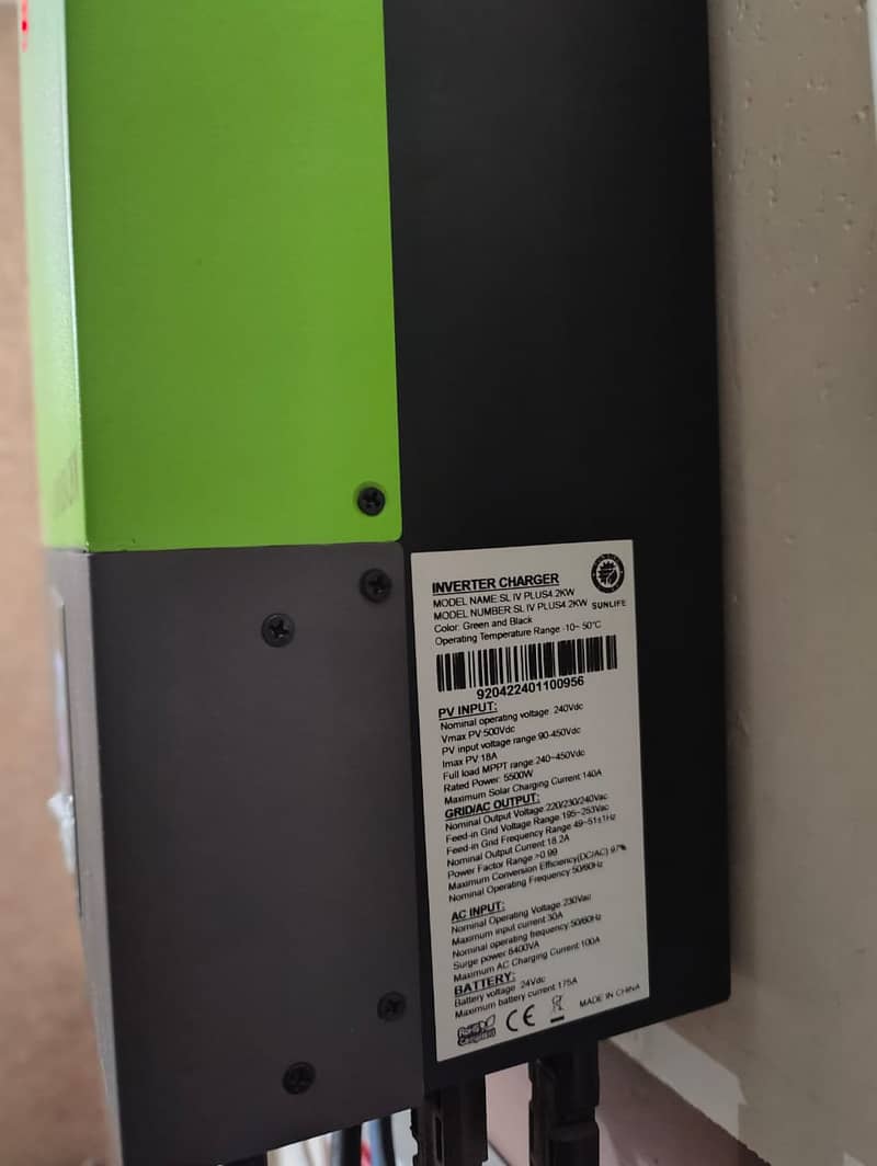 Sunlife 4.2 Kw 24v Solar Inverter PV5500 with WiFi 2