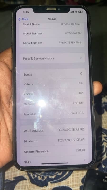 Xs Max 256gb factory unlock 5