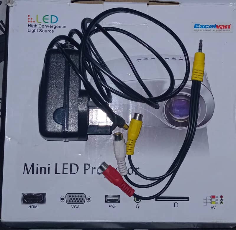 Excelvan Mini LED Projector 6