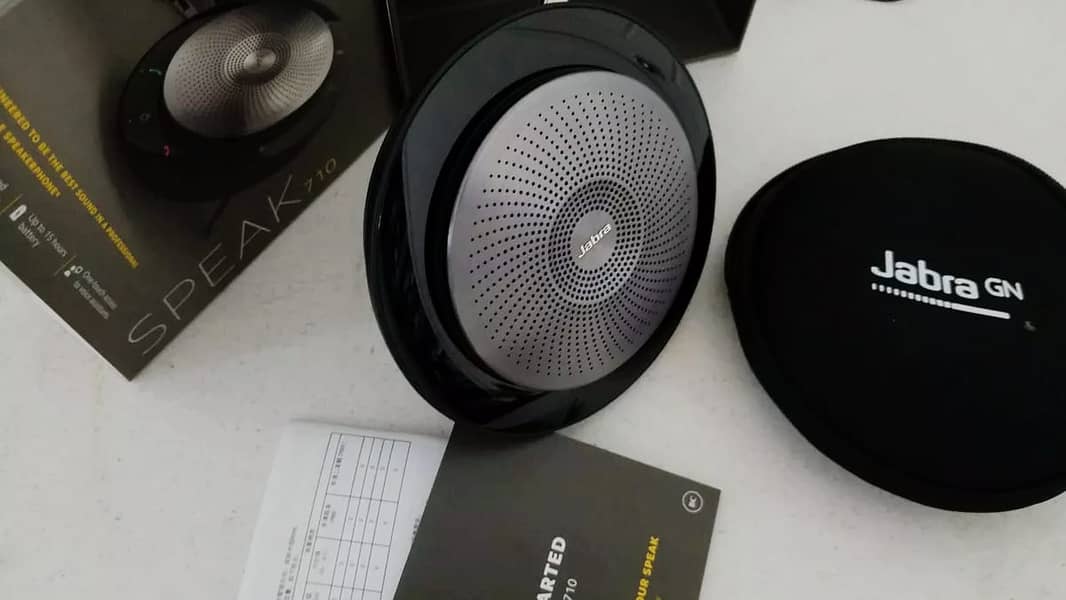 JABRA SPEAK 710 WIRELESS BLUETOOTH SPEAKER FOR SOFTPHONE!!! 4