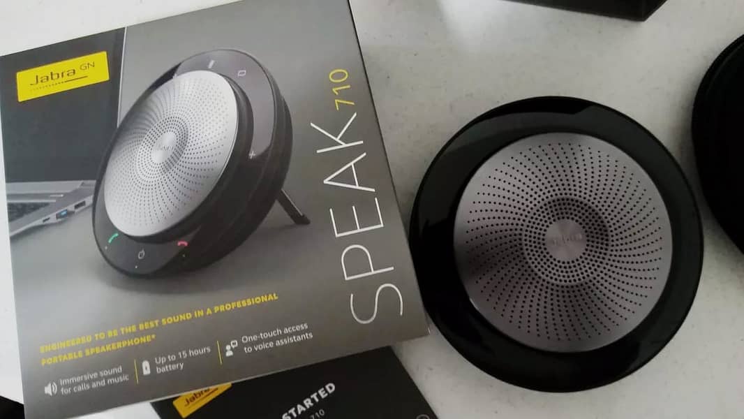 JABRA SPEAK 710 WIRELESS BLUETOOTH SPEAKER FOR SOFTPHONE!!! 6