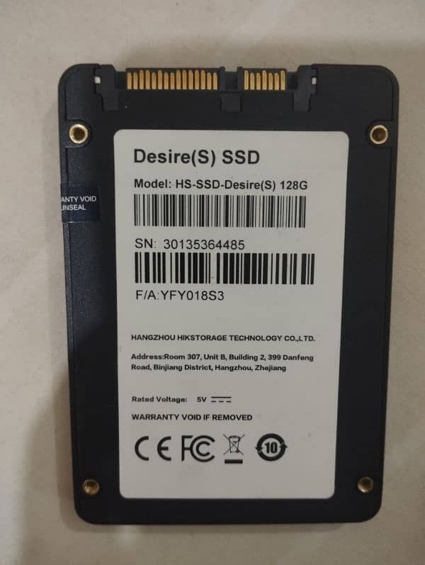 Hikvision SATA SSD 128gb 1