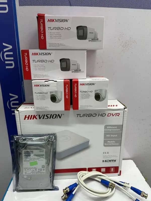 Hikvision 4 Camera Package 0