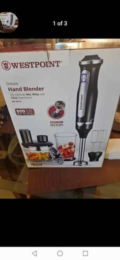 hand blender machine