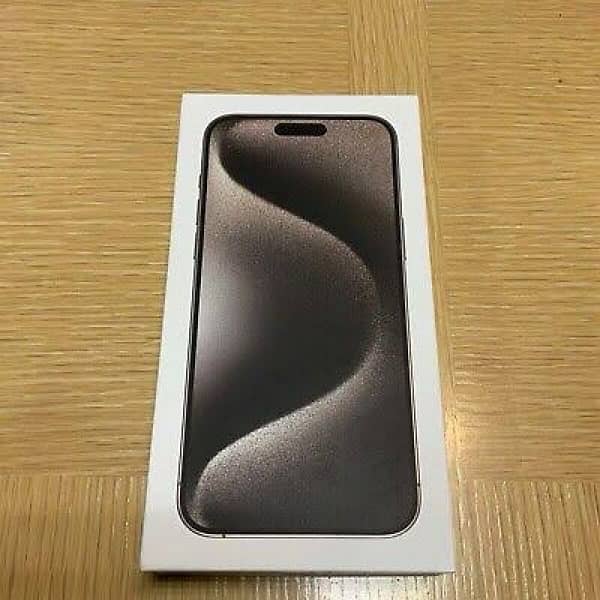 iphone 15 pro (Dual Physical) Non PTA 256gb 0