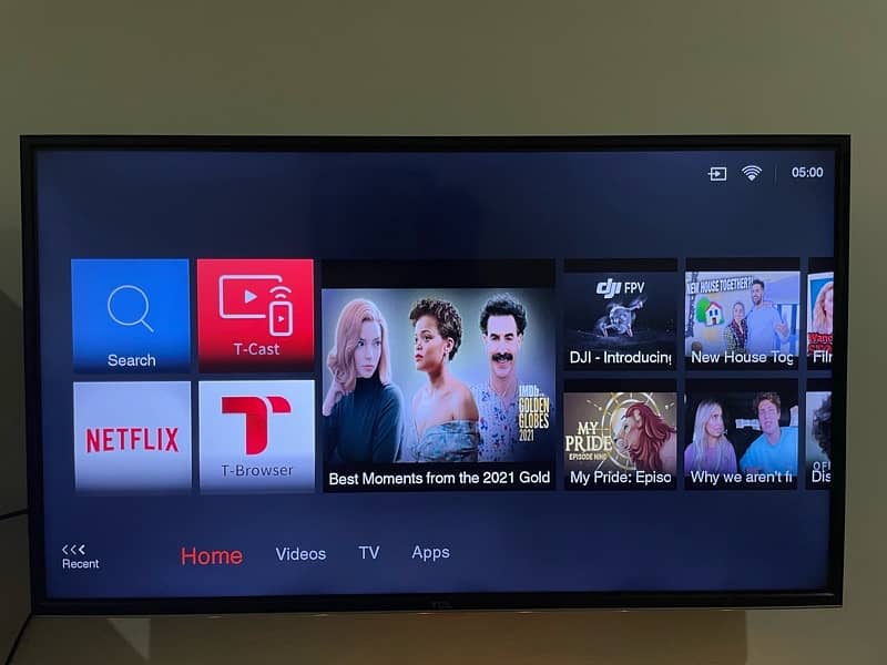 TCL 40 inch P62 Smart tv 4K UHD Hdr10+ 6