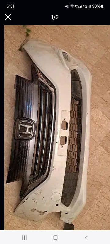 Honda freed front grill 1