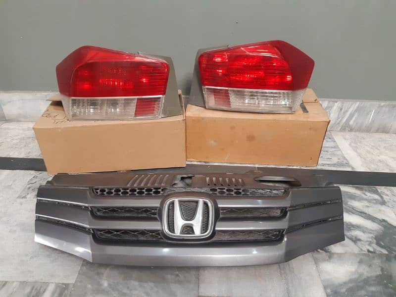 Honda city 2014 Ganuine back lights and front grill 0