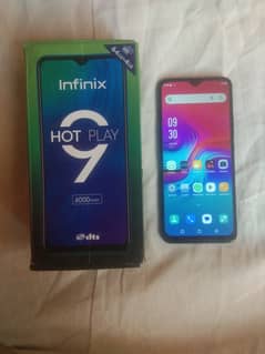 Infinix Hot 9 Play with box Official PTA approved