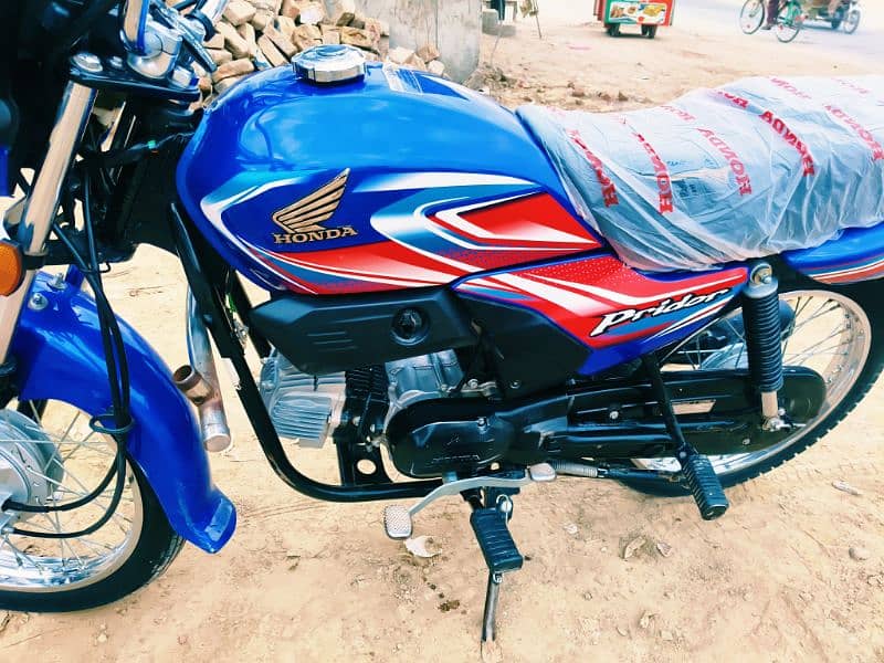 Honda Pridor100cc 2024 All Punjab Number Lush Condition 2025 sticker 7