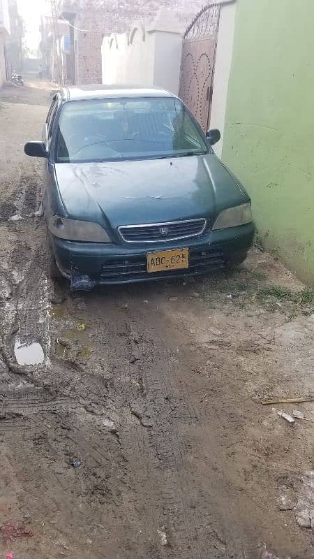 Honda City 1998 urgent sale good condition family used 6