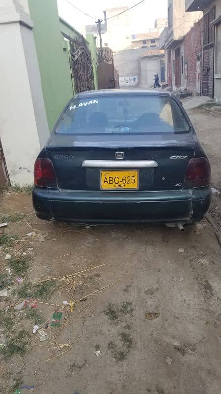 Honda City 1998 urgent sale good condition family used 8