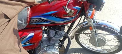 honda Cg 125 2023/24 lush condition