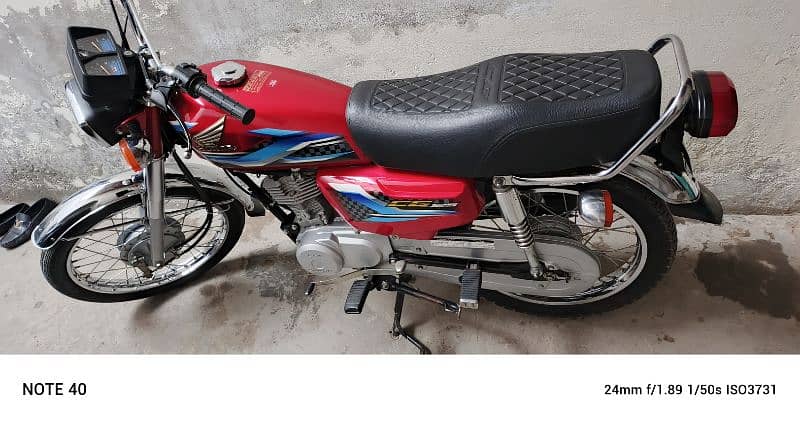 honda Cg 125 2023/24 lush condition 6