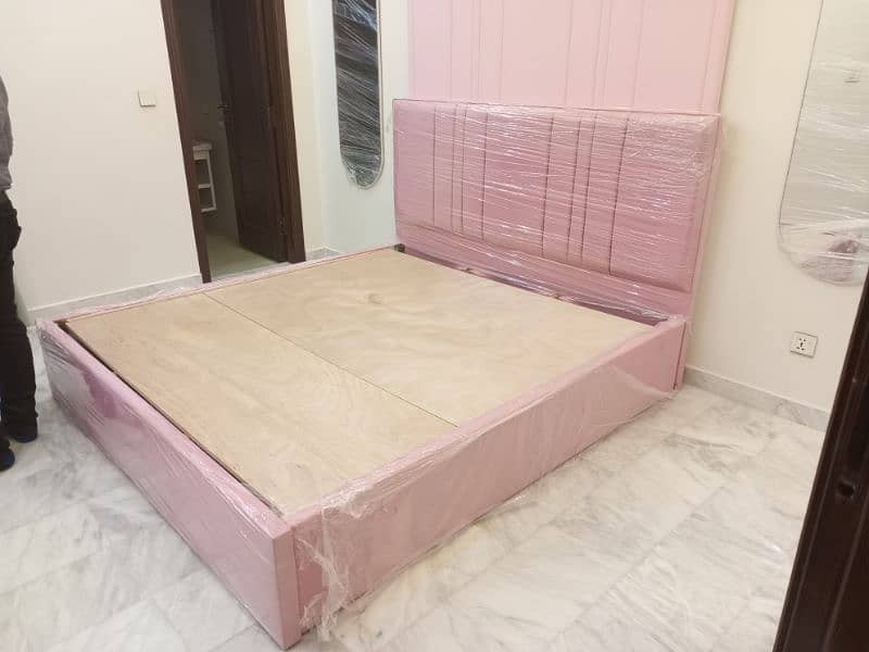 double bed/wooden bed/bed set/shesham wooden bed/storage bed 4