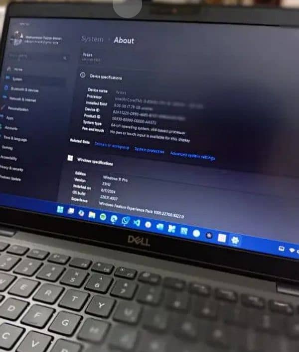 DELL latitude 5300 Core i5 8th gen 7