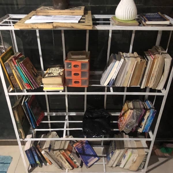 Metal Shelves for Books and Stuff 1