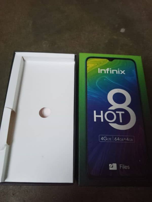 infinix hot 8 4GB ram 64GB ROM dual sim 0