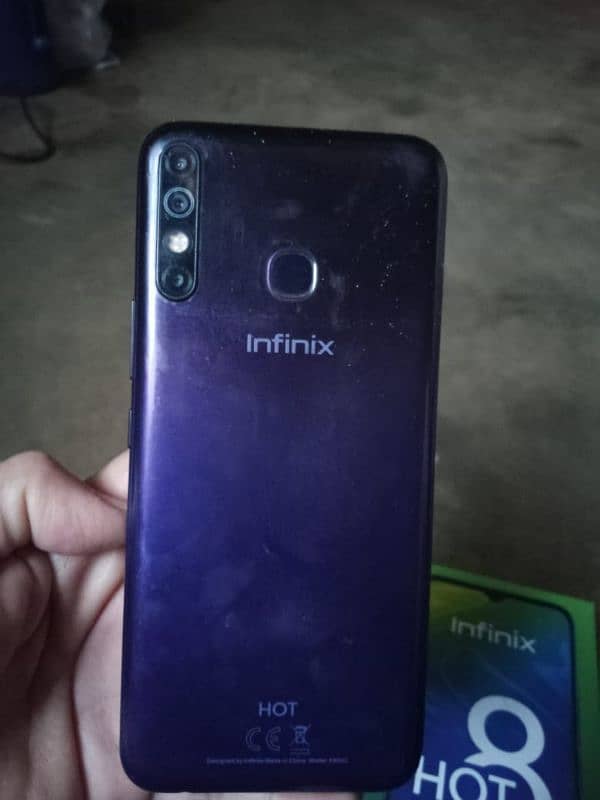 infinix hot 8 4GB ram 64GB ROM dual sim 3