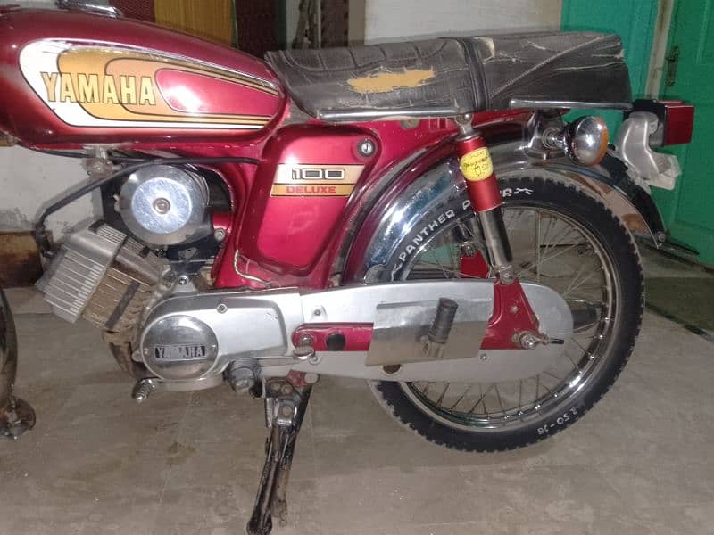 Yamaha 2 stroke 86 model genuine bike complete documents 5