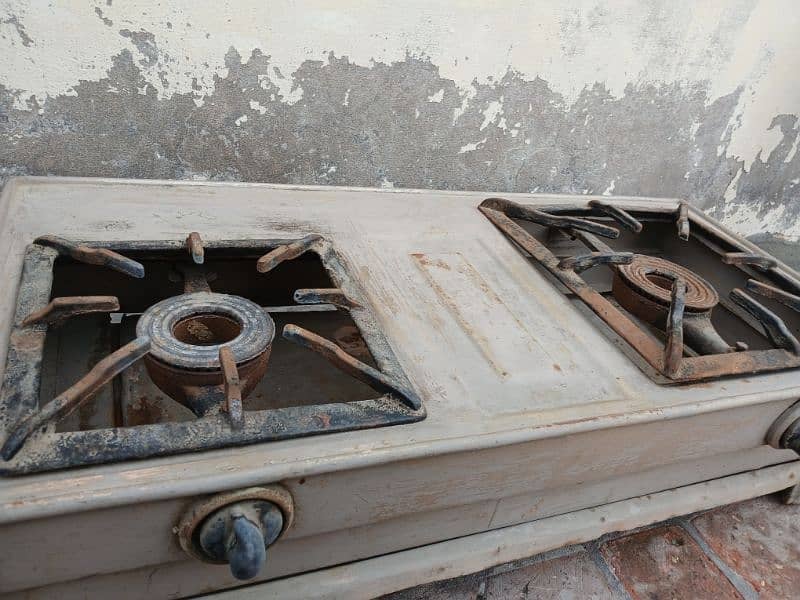 Stove with tray 0