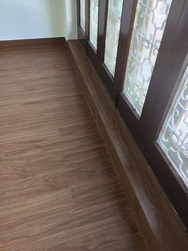 Chinese vinyl flooring tiles wooden texture PVC tiles wood floor 4