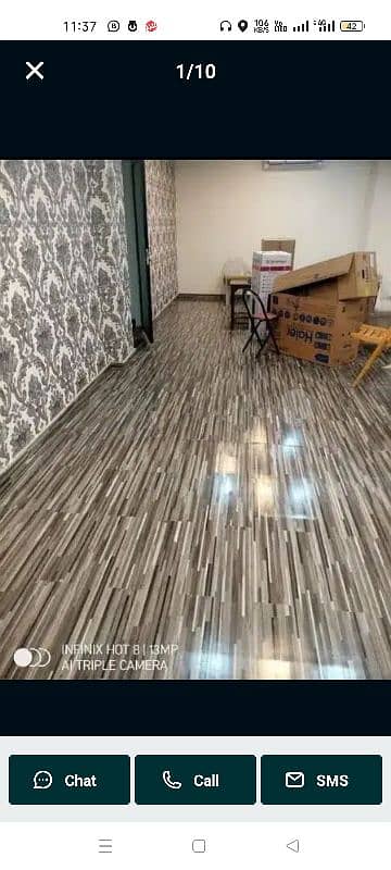 Chinese vinyl flooring tiles wooden texture PVC tiles wood floor 18